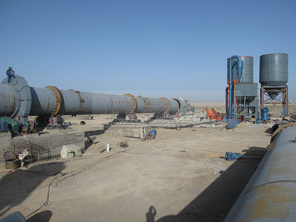 200 T / D Active Lime Rotary Kiln