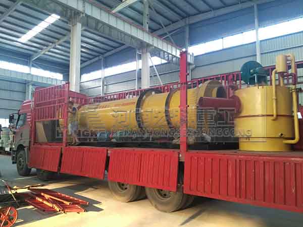 Fecal Dryer Transported To Shaanxi