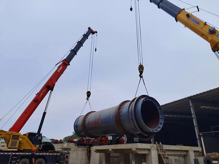 Jiangsu Rotary Kiln Production Line In China Ф3.5 Х 45 М