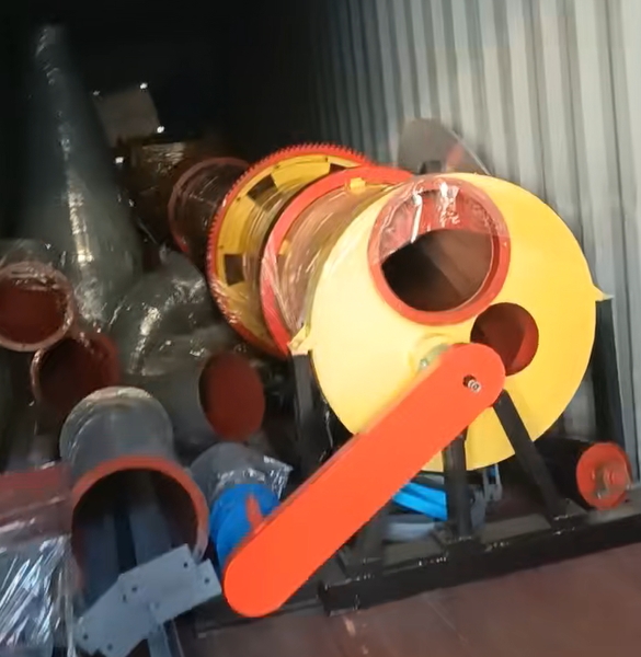 The Chicken Manure Dryer Ordered by a Russian Customer Has Been Shipped