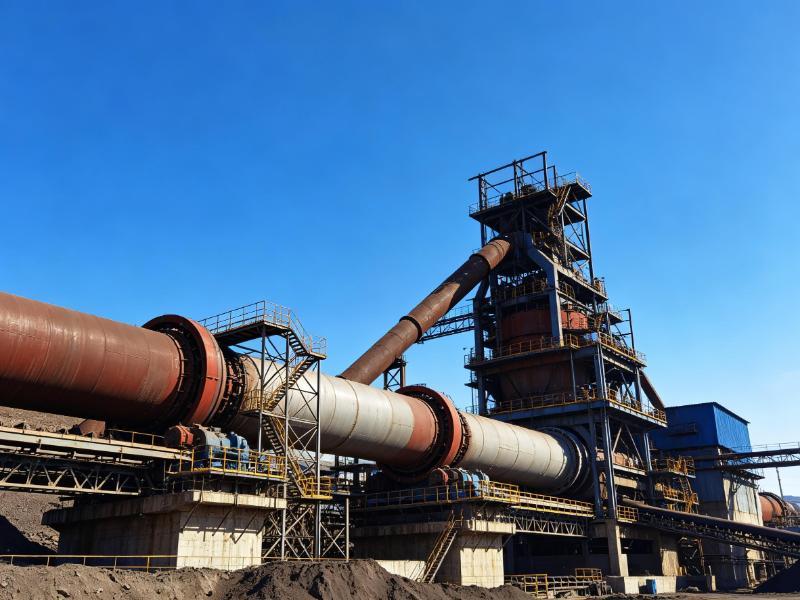 Hongke Heavy Industry 200TPD Sponge Iron Rotary Kiln Project in Algeria