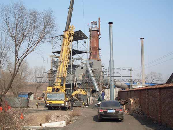 Lime Plant On-site Lifting and Installation