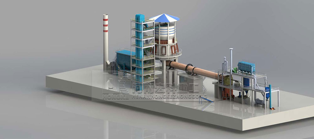 Typical lime rotary kiln production line with crusher, quantitative feeder, conveyors, rotary kiln, cooler, dust collector, and control system. Typical lime rotary kiln production line with crusher, quantitative feeder, conveyors, rotary kiln, cooler, dust collector, and control system.
