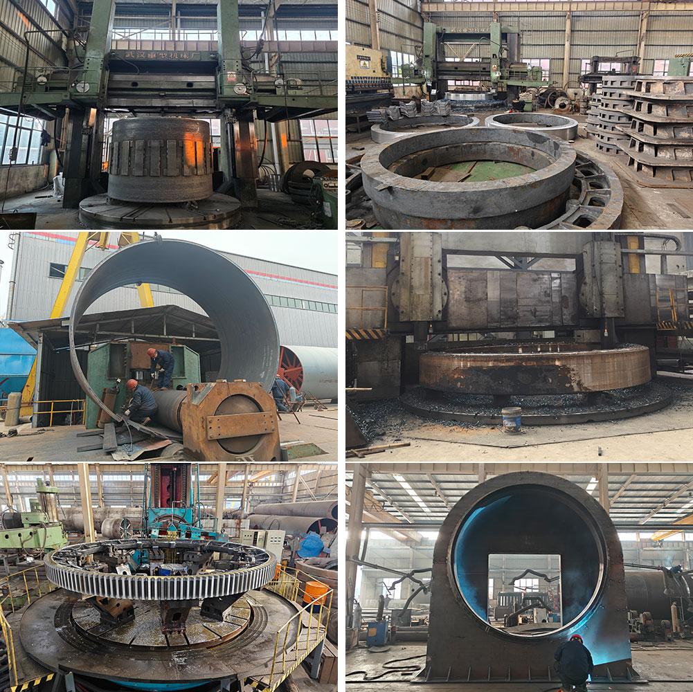 Industrial equipment manufacturing and assembly at Henan Hongke Heavy Machinery Industrial equipment manufacturing and assembly at Henan Hongke Heavy Machinery